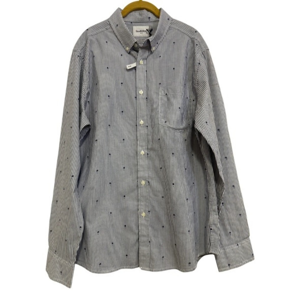 Goodfellow & Co Men’s Slim Fit Button-Down Shirt Size Large